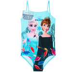 Get Trend Disney | Frozen Girls Swimming Costume Toddlers One Piece Stretchy Swimsuit Comfortable Straps Swimwear for Beach Pool Swimming Holiday Essentials - Get Trend