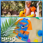 Get Trend Hot Wheels Swimsuit Set for Boys Teenagers 2 Pcs with Swimming Trunks Boys Rash Vest for Swimming Beach Trip Holiday Essentials - Get Trend