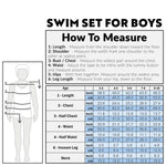 Get Trend Hot Wheels Swimsuit Set for Boys Teenagers 2 Pcs with Swimming Trunks Boys Rash Vest for Swimming Beach Trip Holiday Essentials - Get Trend
