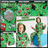 Minecraft Boys Fleece Onesie, Hooded Onesie Pyjamas - Gifts for Gamers