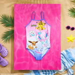 Get Trend | Pokemon Girls Swimming Costume Toddlers One Piece Stretchy Swimsuit Comfortable Straps Swimwear for Beach Pool Swimming Holiday Essentials - Get Trend
