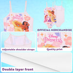 Get Trend Disney | Princess Girls Swimming Costume Toddlers One Piece Stretchy Swimsuit Comfortable Straps Swimwear for Beach Pool Swimming Holiday Essentials - Get Trend