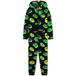 Xbox Onesie for Boys Teens All in One Fleece Pyjamas Hooded Jumpsuit Loungewear - Get Trend