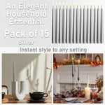 Dinner Candles - Tapered Candles Multipack  - Pack of 15 - Get Trend