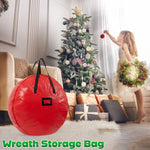 DECO EXPRESS Christmas Ornament Storage Box - Wreath Bag - Get Trend