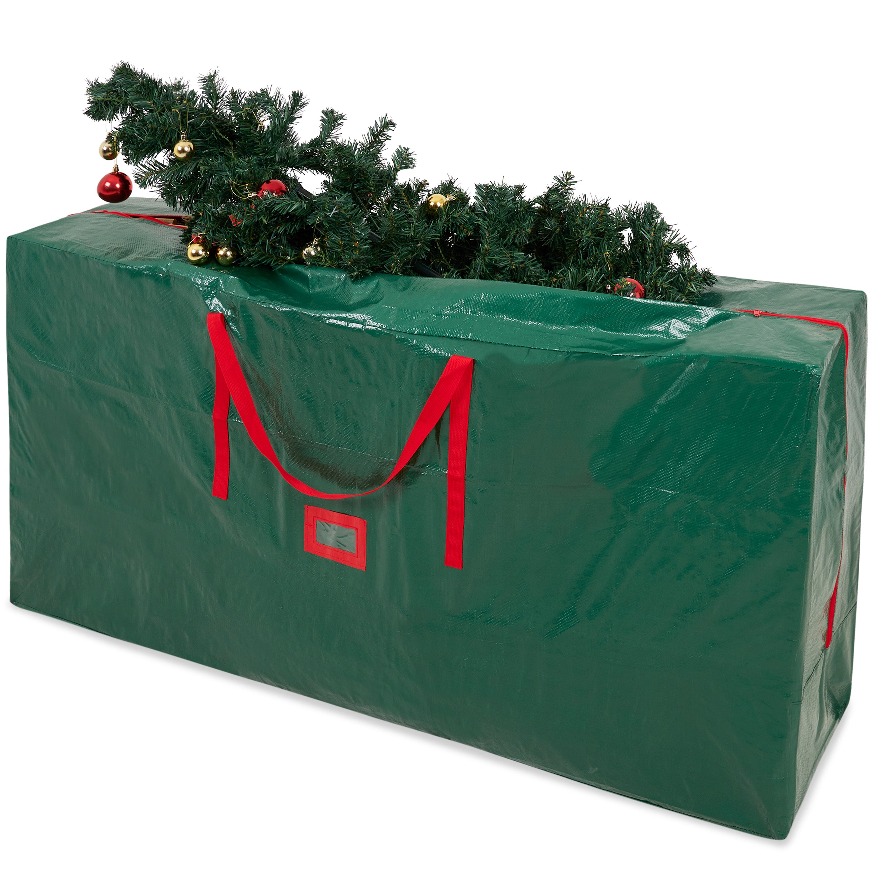 Christmas Tree Storage Bag - Zipped Christmas Storage Tree Bag - Green 160 cm - Get Trend