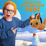 Pokemon Ear Muffs Kids - Winter Accessories Warm Cosy Earmuffs for School Travel Days Out - Gifts for Gamers - Get Trend