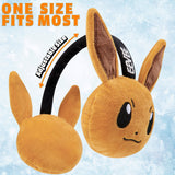 Pokemon Ear Muffs Kids - Winter Accessories Warm Cosy Earmuffs for School Travel Days Out - Gifts for Gamers - Get Trend