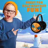 Pokemon Ear Muffs Kids - Winter Accessories Warm Cosy Earmuffs - (Charizard)