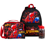 Marvel Spiderman Backpack Set 4 Pcs - Get Trend
