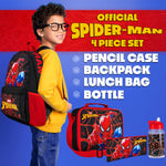 Marvel Spiderman Backpack Set 4 Pcs - Get Trend