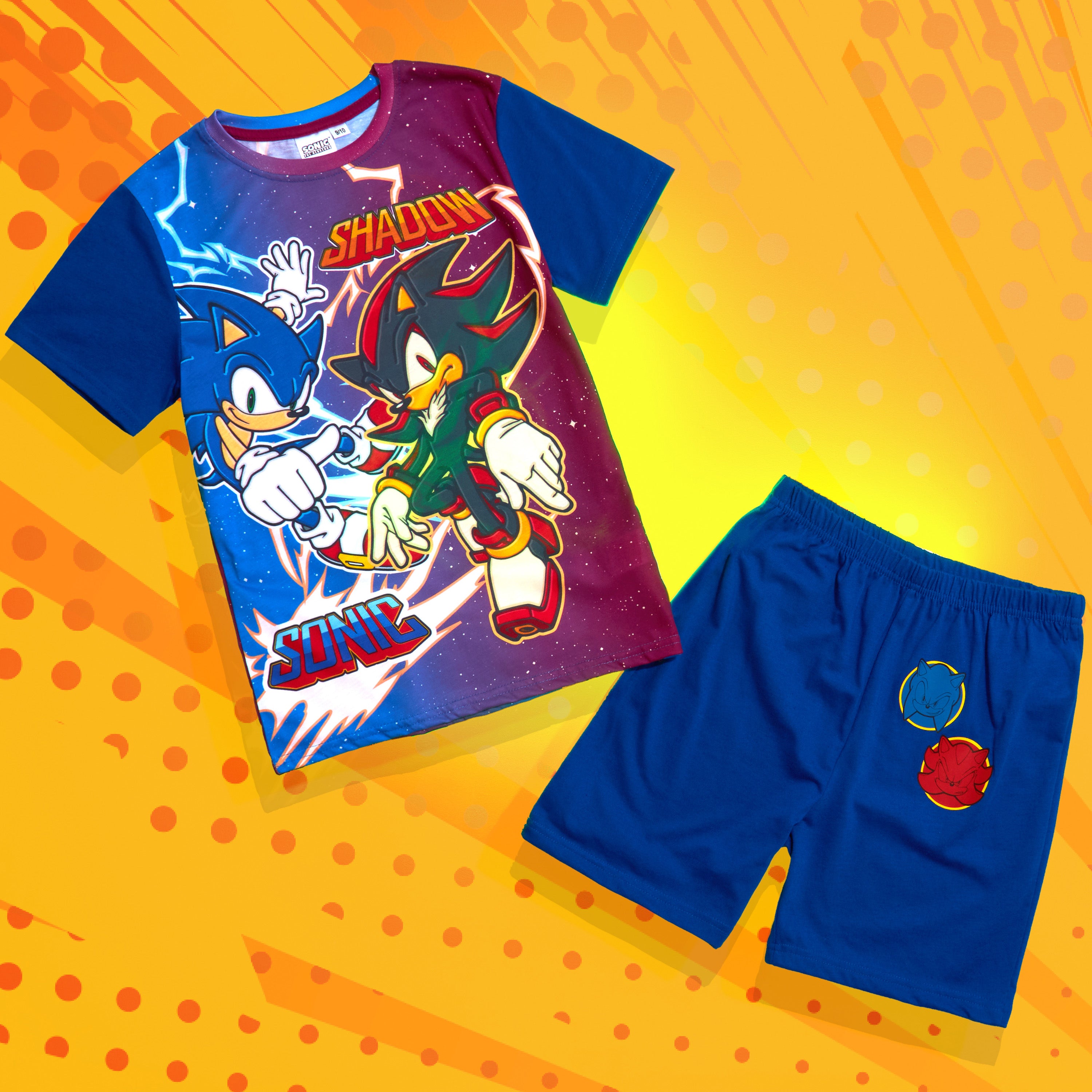 Get Trend Boys Pyjamas Set Short PJs Kids Lounge Set Nightwear Soft Summer Sleepwear - Get Trend