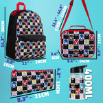 SONIC THE HEDGEHOG Backpack Set 4 Pcs - Get Trend