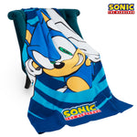 Sonic The Hedgehog Fleece Blanket for Kids, Super Soft Blanket - Get Trend