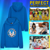 SONIC THE HEDGEHOG Hoodie for Boys Teens Shadow Knuckles Tails Warm Hooded Sweatshirt Jumper Casual Pullover