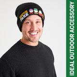 South Park Mens Beanie Hat, Winter Accessories - Gifts for Him Black - Get Trend