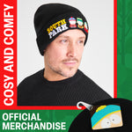 South Park Mens Beanie Hat, Winter Accessories - Gifts for Him Black - Get Trend