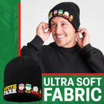 South Park Mens Beanie Hat, Winter Accessories - Gifts for Him Black - Get Trend