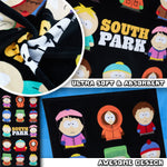 South Park Beach Towel for Adults Teens Soft Absorbent Bath Shower Gym Swimming Towel 100% Cotton Stan Kyle Cartman Kenny Holiday Essentials 140x70cm - Get Trend