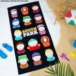 South Park Beach Towel for Adults Teens Soft Absorbent Bath Shower Gym Swimming Towel 100% Cotton Stan Kyle Cartman Kenny Holiday Essentials 140x70cm - Get Trend