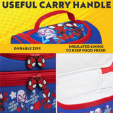 Get Trend Marvel Spidey Lunch Bag for Kids Insulated Lunch Box with Compartments