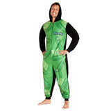 RICK AND MORTY Adult Onesie for Men - Black/Green - Get Trend