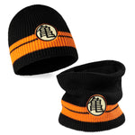 Dragon Ball Z Beanie and Snood for Men and Teenagers - Winter Hat and Neck Warmer 2 Piece Set - Get Trend