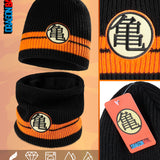 Dragon Ball Z Beanie and Snood for Men and Teenagers - Winter Hat and Neck Warmer 2 Piece Set - Get Trend
