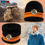 Dragon Ball Z Beanie and Snood for Men and Teenagers - Winter Hat and Neck Warmer 2 Piece Set - Get Trend
