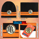 Dragon Ball Z Beanie and Snood for Men and Teenagers - Winter Hat and Neck Warmer 2 Piece Set - Get Trend