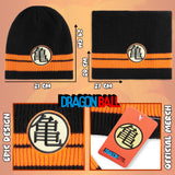 Dragon Ball Z Beanie and Snood for Men and Teenagers - Winter Hat and Neck Warmer 2 Piece Set - Get Trend