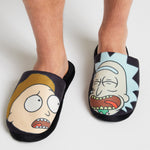 RICK AND MORTY Men's Slippers - Indoor House Shoes Teenagers Mens Sliders Size 7-12 - Get Trend