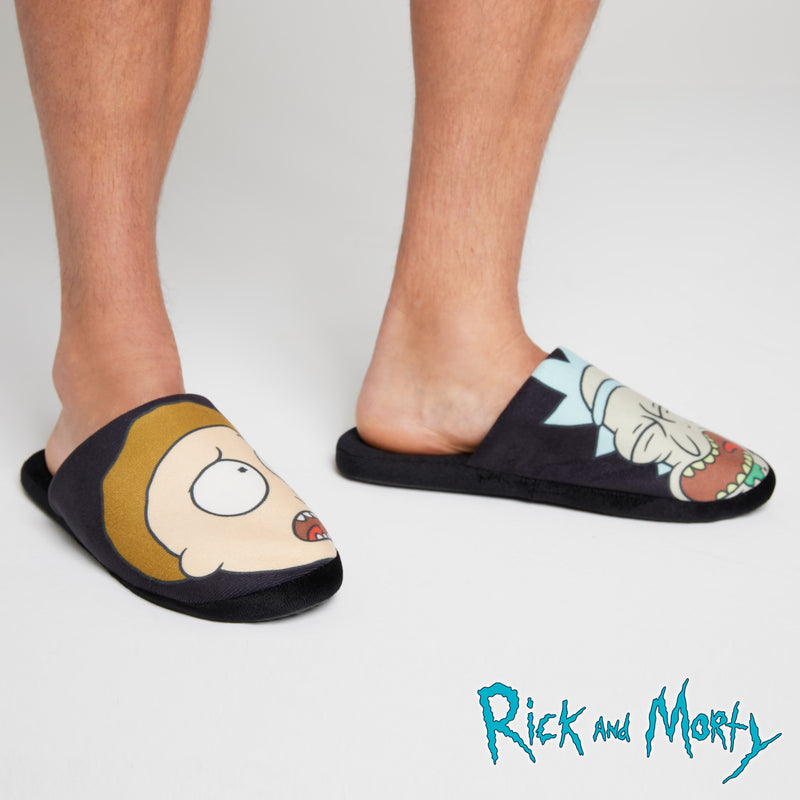 RICK AND MORTY Men's Slippers - Indoor House Shoes