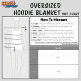 Naruto Blanket Hoodie for Men and Teenagers - Cosy Oversized Fleece Hoodie One Size - Get Trend