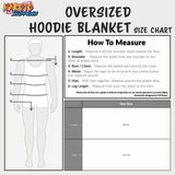 Naruto Blanket Hoodie for Men - Black/Orange - Get Trend