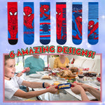 Disney Christmas Crackers Set of 6 with Socks Inside - Spiderman - Get Trend