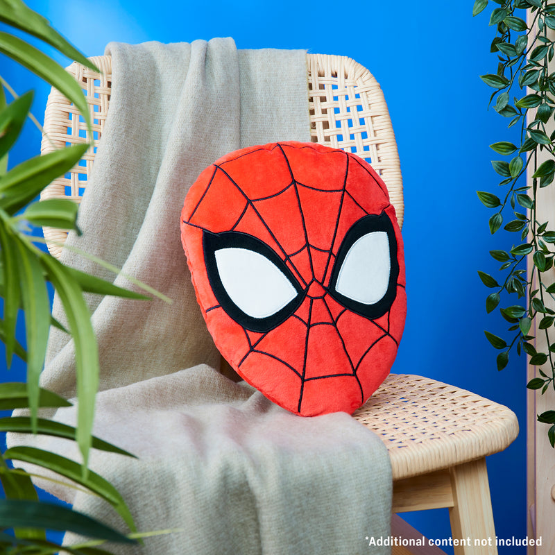 Marvel Cushions, 3D Plush Cushions for Sofa or Bed - Red Spiderman - Get Trend