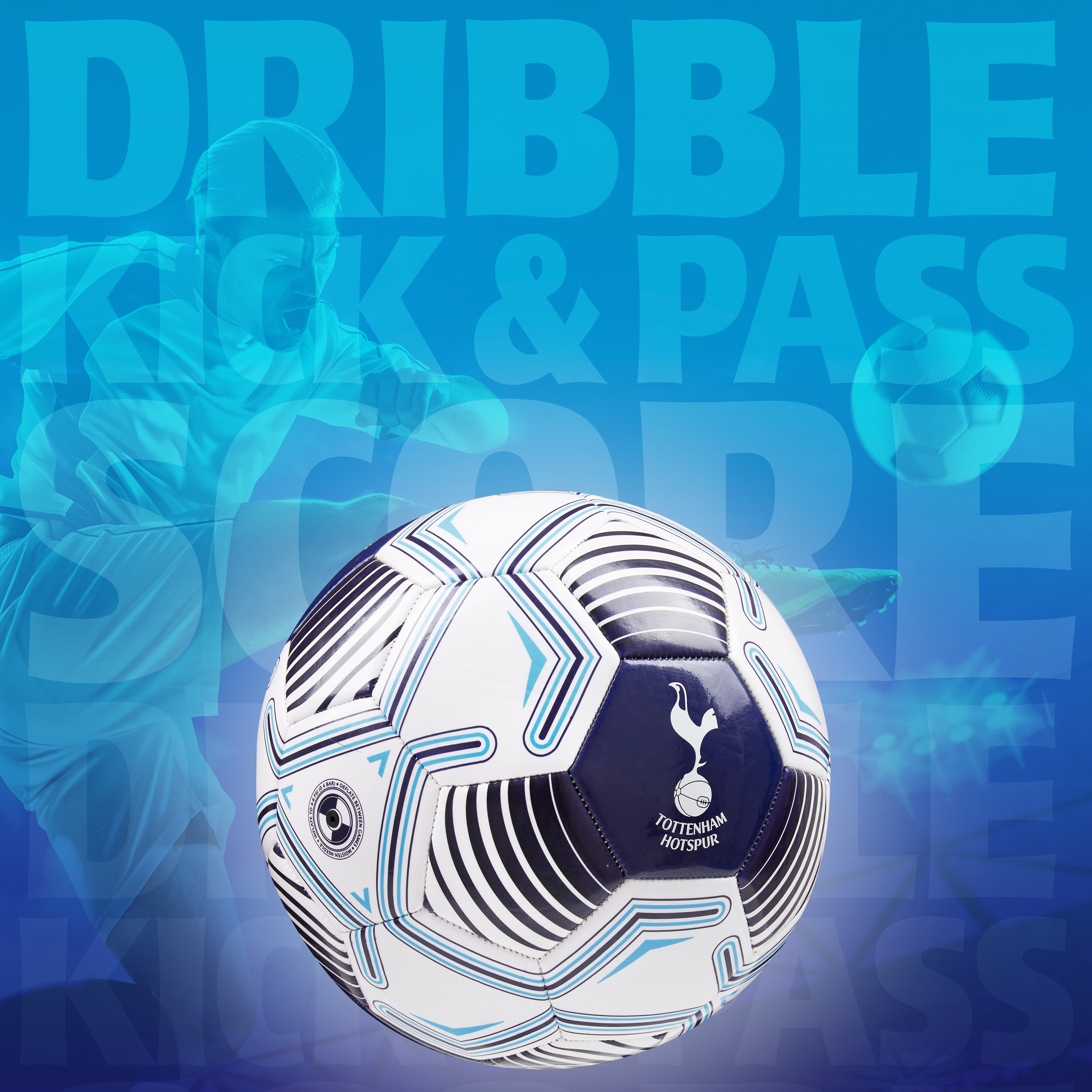 Tottenham Hotspur F.C. Football Soccer Ball for Adults Teenagers Kids Training Football Size 4 - Get Trend