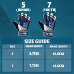 Tottenham Hotspur F.C. Goalkeeper Gloves for Kids Teenagers Non Slip Padded Palms Size 7 - Get Trend