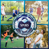 Tottenham Hotspur F.C. Football Soccer Ball for Adults Teenagers Kids Training Football Size 4 - Get Trend