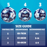 Tottenham Hotspur F.C. Football Soccer Ball for Adults & Teenagers - Size 3 - Get Trend