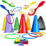 KreativeKraft Kids Games Outdoor Play Equipment for Kids Adults Family Garden Toys