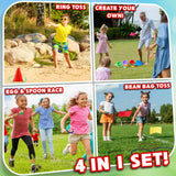 KreativeKraft Kids Games Outdoor Play Equipment for Kids Adults Family Garden Toys