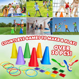 KreativeKraft Kids Games Outdoor Play Equipment for Kids Adults Family Garden Toys