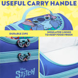 Get Trend Disney Stitch Lunch Bag for Kids Insulated Lunch Box with Compartments