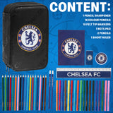 Chelsea F.C. Filled Pencil Case, Colouring and Stationery Set - School Supplies