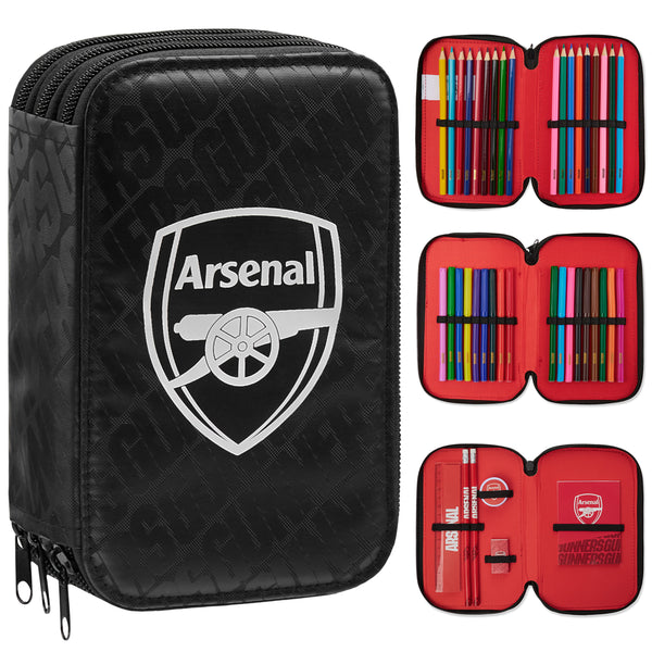 Arsenal F.C. Filled Pencil Case, Colouring and Stationery Set - School Supplies