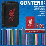 Liverpool F.C. Filled Pencil Case, Colouring and Stationery Set - School Supplies