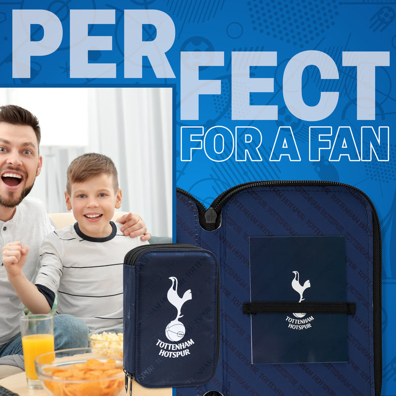 Tottenham Hotspur F.C. Filled Pencil Case, Stationery Set - School Supplies