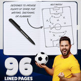 Tottenham Hotspur F.C. Supporters' Gear Stationery Set A4 Notebook & Pen - Gifts